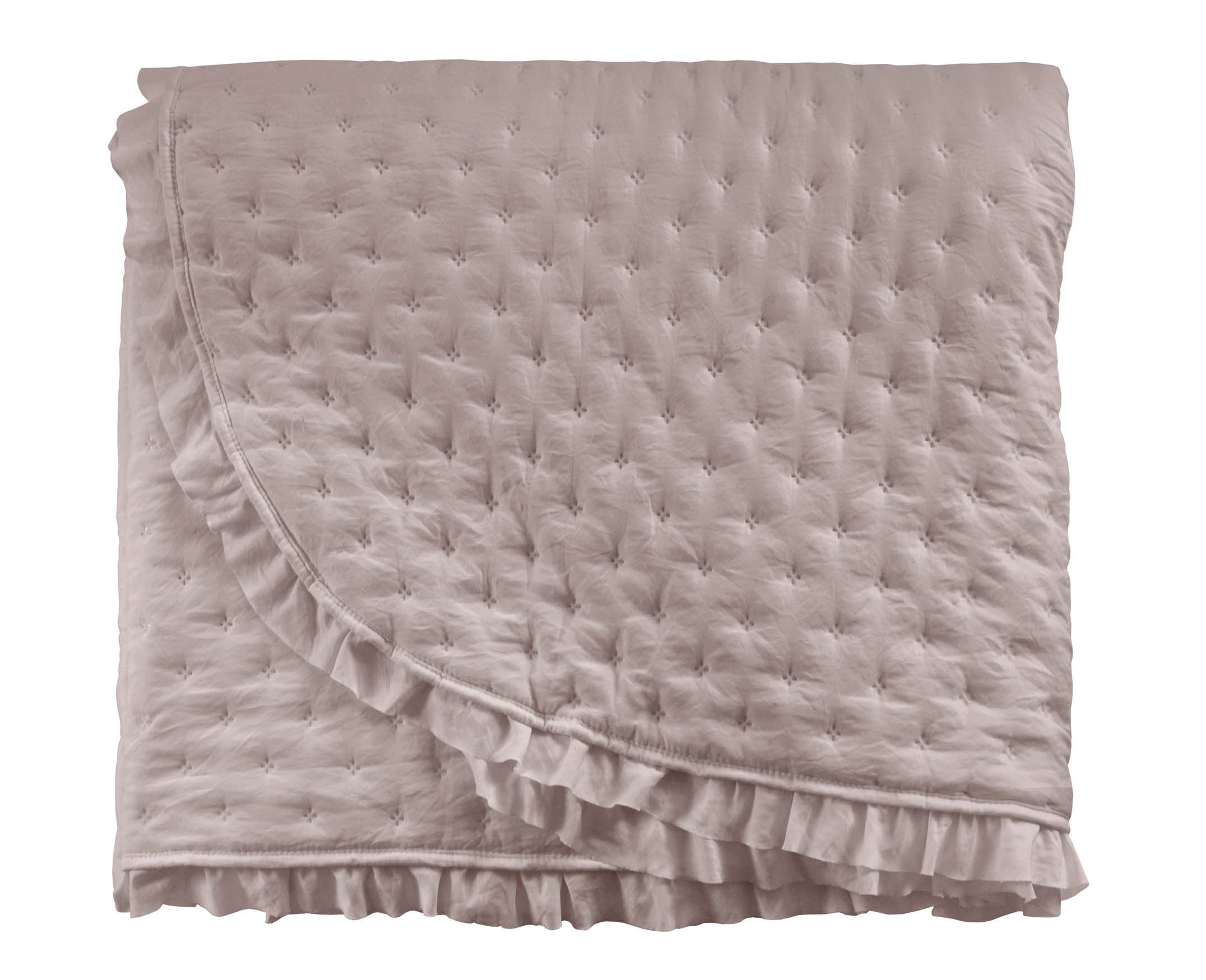 COLCHA BOUTI ZAFIRO 235X270CM NUDE 2